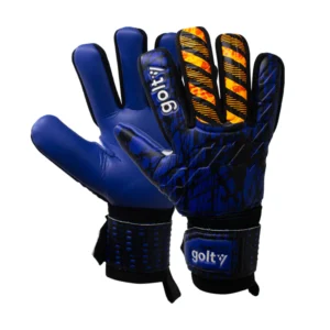 Guante Arquero Competencia Hyperfaster Golty Azul - Naranja