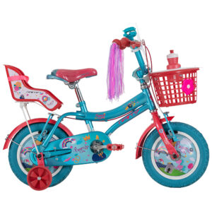 Bicicleta GW Rin 12 Princess Azul Fucsia
