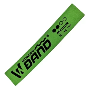 Banda Elástica Tela Verde 10-15Lb Wonder