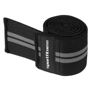 Bandas De Rodilla Negro - Gris Sportfitness