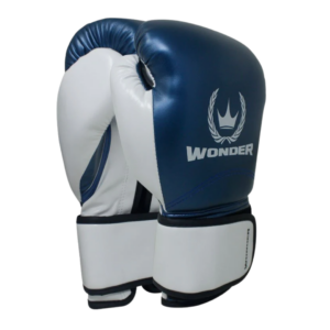 Guantes De Boxeo Wonder Azul - Blanco