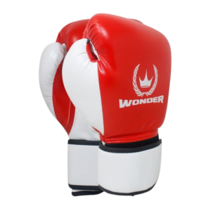 Guantes De Boxeo Wonder Rojo - Blanco