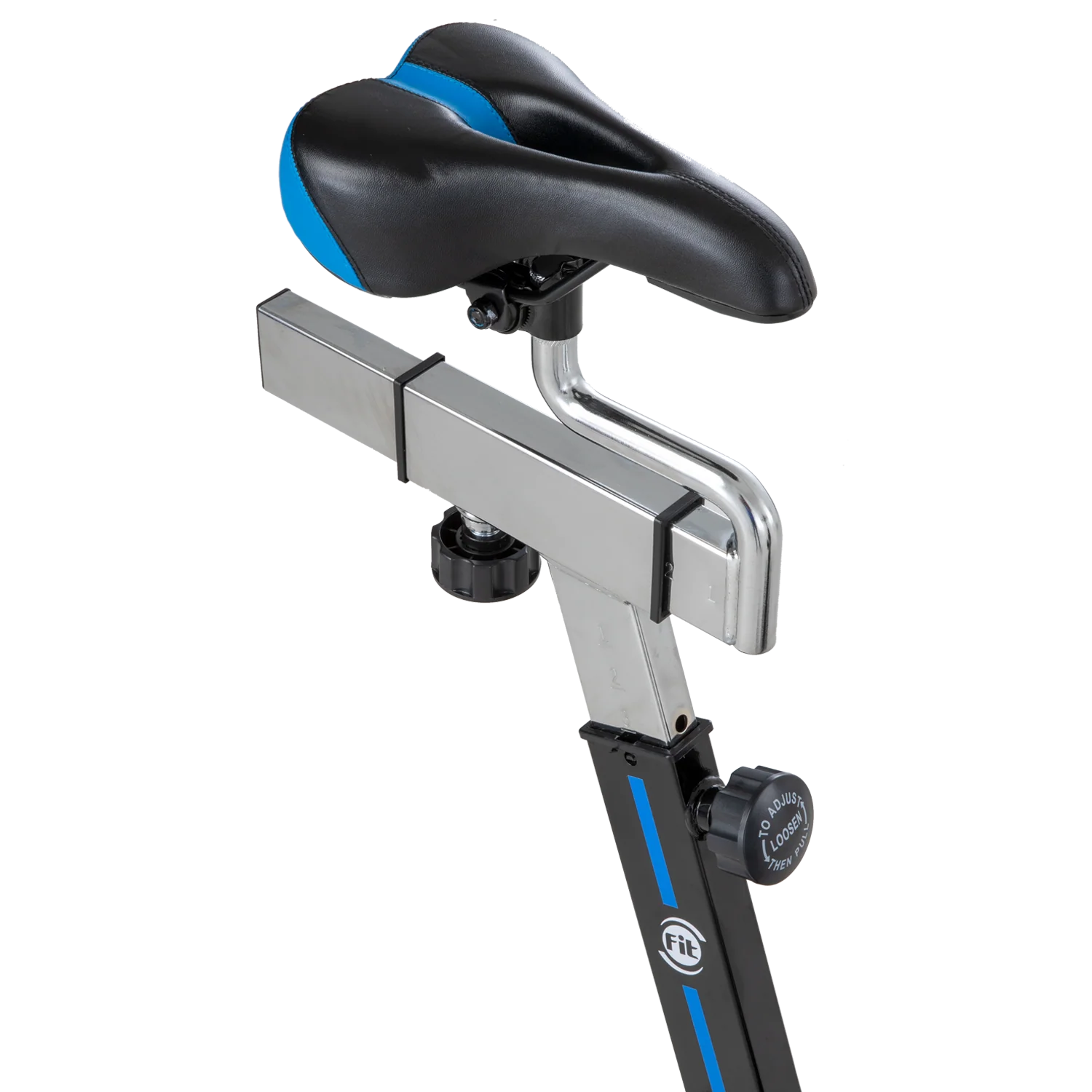 Bicicleta Spinning Genoa Negro Azul - Imagen 6